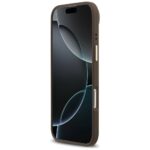 Case Guess 4G PU Classic Logo MagSafe for iPhone Air brown - imagine 5