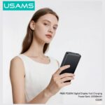 USAMS PB80 Power Bank PD20W 10000mAh white - imagine 6