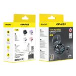 AWEI Bluetooth 5.3 T25 TWS headphones + docking station black - imagine 2