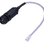 Waterproof RJ45 Socket IP67, 150mm, UTP Cat.5