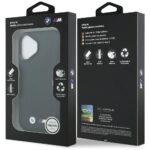 Case BMW M Quilted Logo MagSafe for  iPhone 17 black - imagine 8