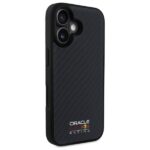 Red Bull RBHMP16S24CFILSK iPhone 16 6.1" hardcase black Carbon Fiber Shiny Logo MagSafe - imagine 4