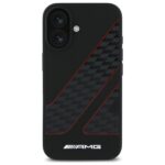 AMG AMHMP16S2SCFR iPhone 16 6,1" black hardcase Checkered Flag Pattern MagSafe - imagine 3