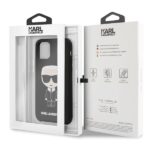 Karl Lagerfeld KLHCN58SLFKBK iPhone 11 Pro hardcase black Silicone Iconic - imagine 7