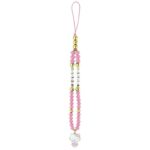 Hello Kitty Pearls and Beads Kitty Charm Phone Charm Pink