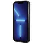 Guess GUHCP13XPS4DGPK iPhone 13 Pro Max 6.7" black hardcase Strass Metal Logo - imagine 5