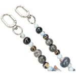 Bag charm handstrap Nimmy New Big Eye Cute Pets 2.0 grey - imagine 4