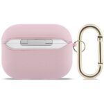 Case Guess Grained Classic Logo Hook for  AirPods Pro 3 pink - imagine 2