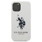US Polo USHCP12LSLHRWH iPhone 12 Pro Max 6,7" white Silicone Collection - imagine 3