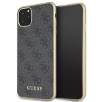 Guess GUHCN65G4GG iPhone 11 Pro Max grey hard case 4G Collection