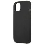 AMG AMHCP14MDOLBK iPhone 14 Plus / 15 Plus 6.7" black hardcase with Leather Hot Stamped design - imagine 6