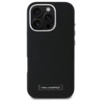 Karl Lagerfeld KLHMP16LPGMSRPK iPhone 16 Pro 6.3" black hardcase FW Metal Plate MagSafe - imagine 3