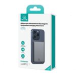 USAMS Inductive Powerbank 5000mAh 20WFast Charge Dark Gray Magsafe 10KCD22001 (US-CD220) - imagine 7
