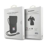 Hello Kitty HKOWBSKCDKK Black Leather Handbag with Daydreaming Cord - imagine 6