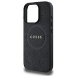 Guess GUHMP16XPSAPSMEK iPhone 16 Pro Max 6.9" black hardcase Saffiano Peony Classic Logo MagSa - imagine 6
