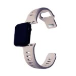 3MK Silicone Watch Strap latte for Apple Watch 42/44/45/49mm - imagine 10