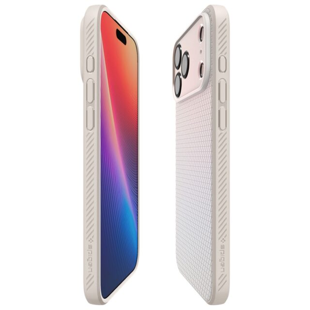 Spigen Liquid Air case for iPhone 17 Pro titanium - imagine 7