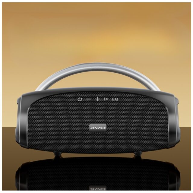 Wireless speaker AWEI KA39 100W Bluetooth 5.3 portable external black - imagine 2