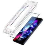 Szkło hartowane 3MK HardGlass Max         z aplikatorem do Samsung Galaxy S24 Ultra - imagine 3