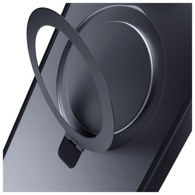 Case 3MK Smoke Case Mag&Stand for Apple iPhone 17 black smoked - imagine 5