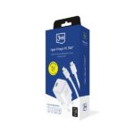 3MK Hyper Charger PD 25W mains charger white + 1x USB-C Cable - imagine 2