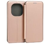 Beline Book Magnetic Case Xiaomi Redmi Note 14 Pro Plus 5G Rose Gold