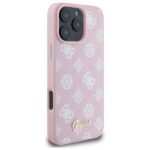 Guess GUHMP16XPGPYSP iPhone 16 Pro Max 6.9" pink hardcase Peony Script MagSafe - imagine 4