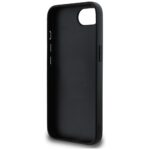 Case DKNY Repeat Texture Pattern with Tonal Stripe for iPhone 16e black - imagine 7