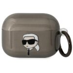 Karl Lagerfeld KLAPHNIKTCK AirPods Pro cover black Karl`s Head