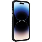 Audi Genuine Leather MagSafe iPhone 14 Pro 6.1" black-red hardcase AU-TPUPCMIP14P-R8/ - imagine 3