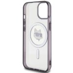 Karl Lagerfeld KLHMP15MHCHNOTK iPhone 15 Plus/ 14 Plus 6.7" transparent hardcase IML Choupette`s Hea - imagine 7