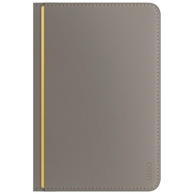 Passport Case UNIQ Belmont RFID gray yellow - imagine 5