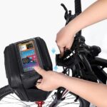 WILDMAN GS9 Bike Frame Bag Bike Holder Black - imagine 4