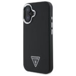 Guess GUHMP16MPGTSPSK iPhone 16 Plus 6.7" black hardcase Grained Triangle MagSafe - imagine 2