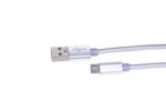 Extralink | MicroUSB cable | for ANDROID smartphones, max. current 2A, 1m, silver