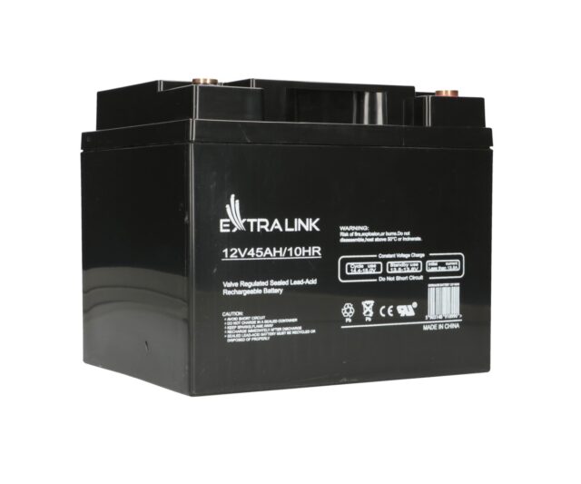 Extralink AGM 12V 45Ah | Accumulator | maintenance free - imagine 2
