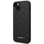 Karl Lagerfeld KLHCP14SSAKLHPK iPhone 14/ 15 / 13 6,1" hardcase black Saffiano Mono Metal Log - imagine 2