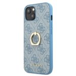 Guess GUHCP13S4GMRBL iPhone 13 mini 5,4" blue hardcase 4G with ring stand - imagine 2