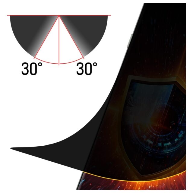 3MK Silky Matt Privacy Film for Motorola Edge 60 Pro - imagine 2