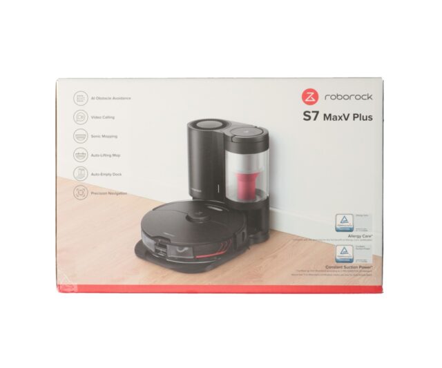 Roborock S7 MaxV Plus Black | Vacuum cleaner | Robot Vacuum Cleaner - imagine 3