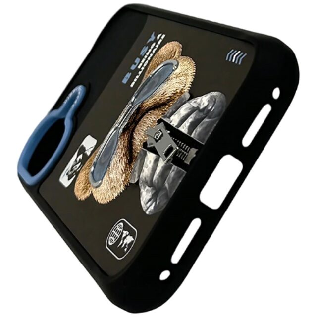 Case Nimmy Cool&Cute 2.0 Dog for iPhone   17 black - imagine 3