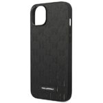 Karl Lagerfeld KLHCP14MSAKLHPK iPhone 14 Plus / 15 Plus 6,7" hardcase black Saffiano Mono Meta - imagine 6