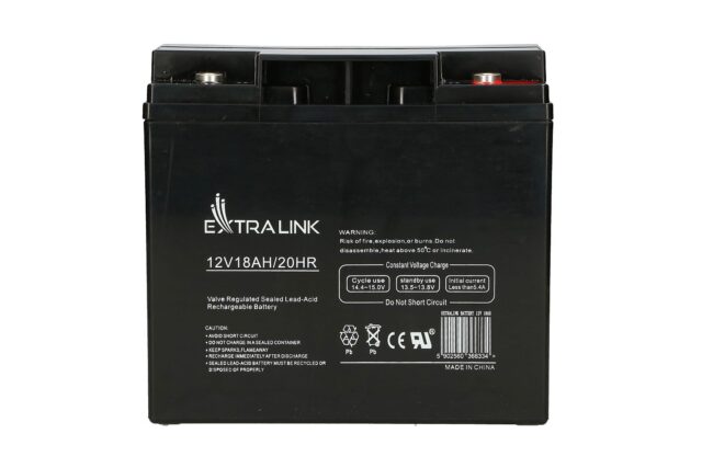 Extralink AGM 12V 18Ah | Accumulator | maintenance free - imagine 3