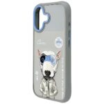 Case Nimmy Cool&Cute 2.0 Dog for iPhone   17 grey - imagine 5