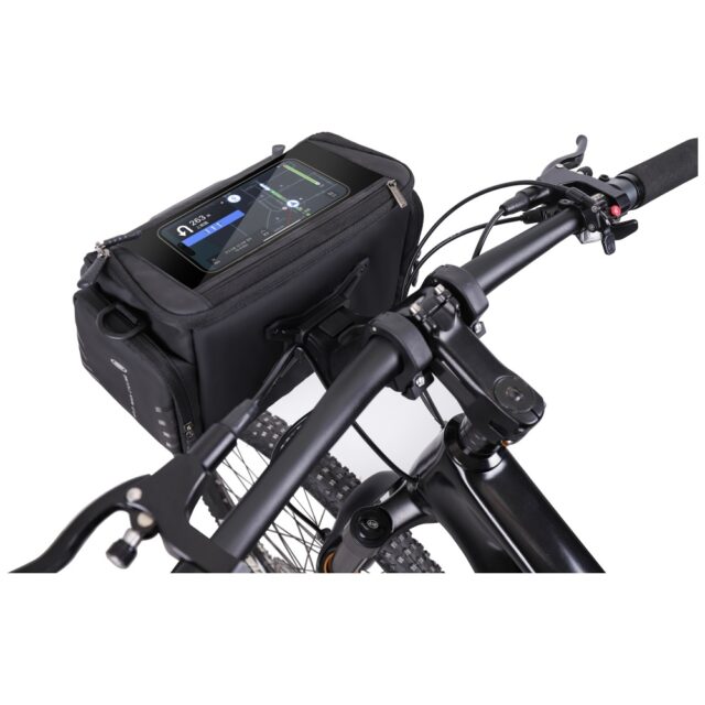 WILDMAN GS6 3L Bike Frame Bag Bike Holder Dark Green - imagine 4