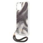 Guess GUHCP12MKSMAGR iPhone 12/12 Pro 6,1" grey hardcase Marble Collection - imagine 6