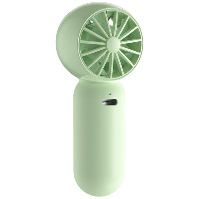 Handheld fan USAMS Mini Pocket ZB354 green - imagine 2