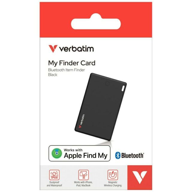 Verbatim My Finder Card Bluetooth black- tracking device MYFCR-01B 32138 - imagine 7