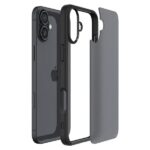 Spigen Ultra Hybrid iPhone 16 6.1" frost black ACS08200 - imagine 5