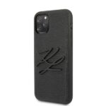 Karl Lagerfeld KLHCN65TJKBK iPhone 11 Pro Max hardcase black Lizard - imagine 2